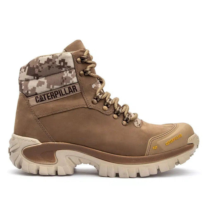 Bota Caterpillar 2064 Creme Nobuck S01