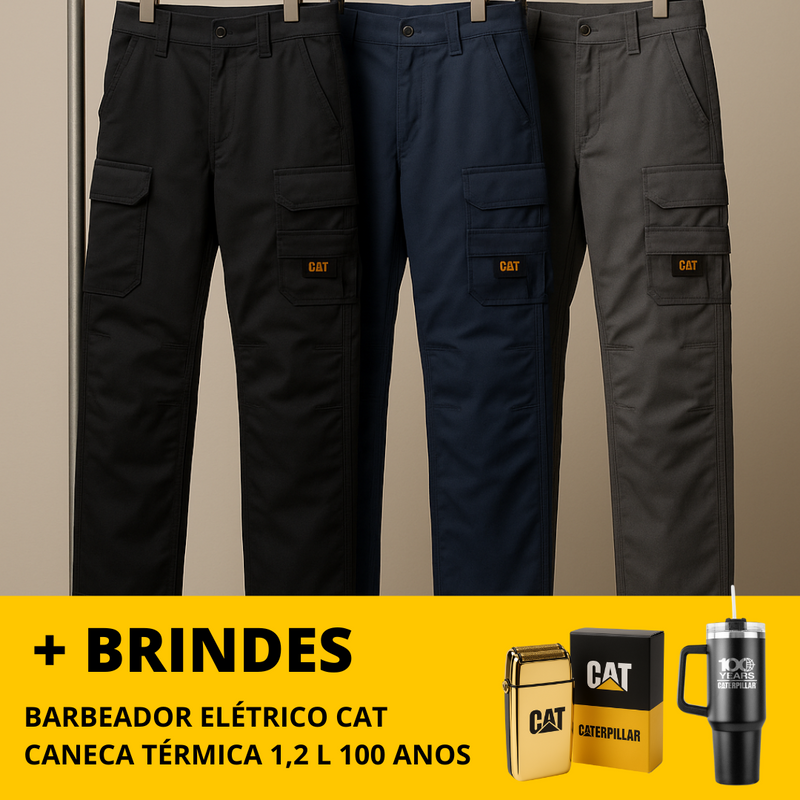 KIT Elite de Trabalho ( 3 CALÇAS) + Brinde Exclusivo