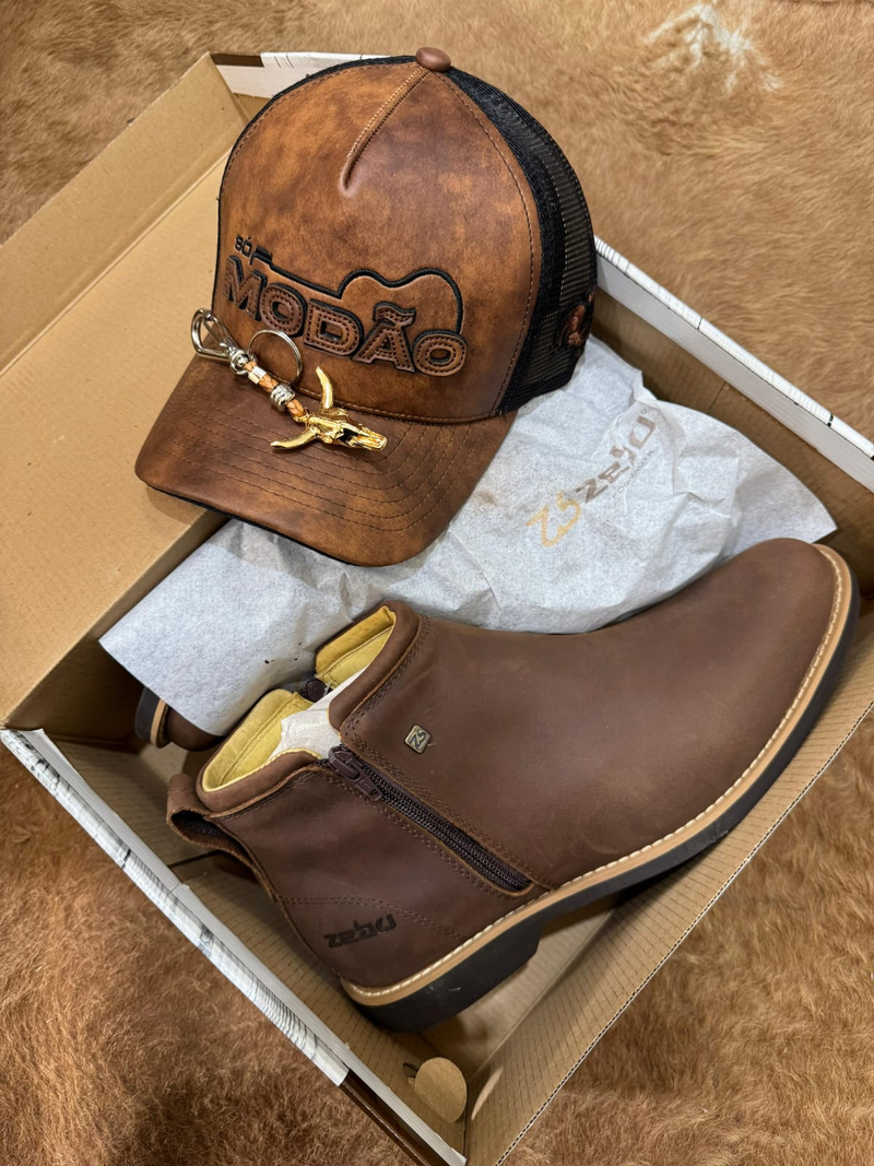 Kit Boiadeiro Urbano: Estilo Tradicional com Performance Caterpillar