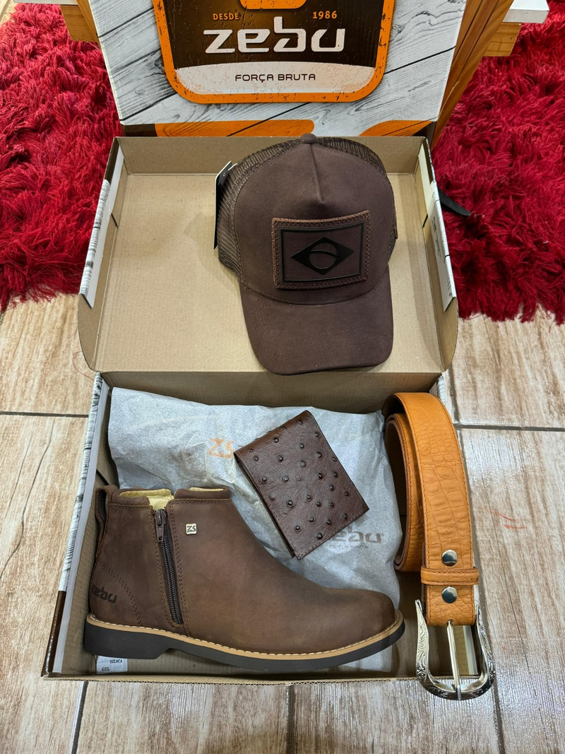 Kit Selvagem: Chapéu e Acessórios