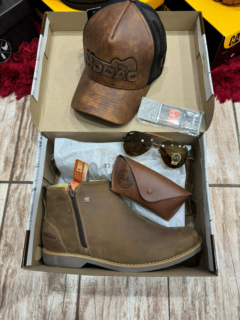 Kit Masculino: Estilo Country e Robustez