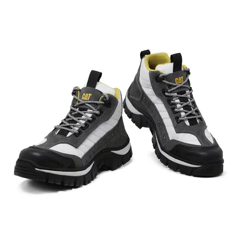 Bota Caterpillar 2068 Branca Cinza S01