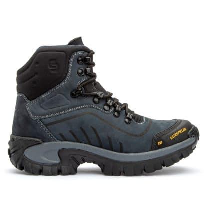 Bota Caterpillar Conquest Azul Nobuck S01