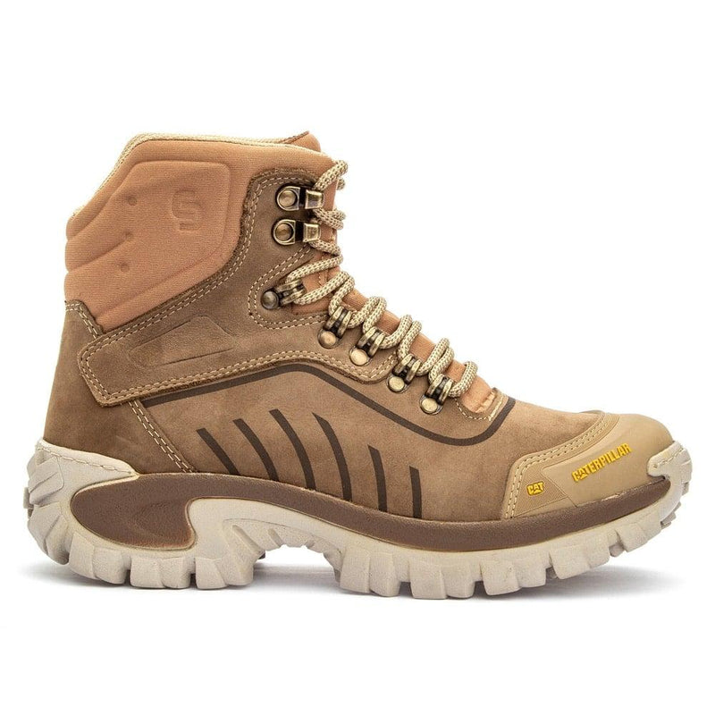 Bota Caterpillar Conquest Creme Nobuck S01