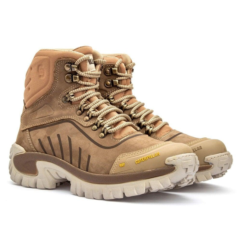 Bota Caterpillar Conquest Creme Nobuck S01