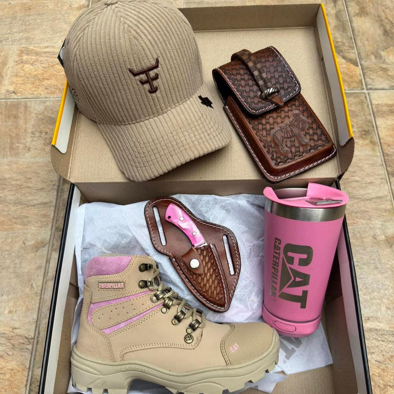 Kit Feminino Trabalhador Caterpillar Hardwear (Oferta do trabalhador, Só Hoje!)