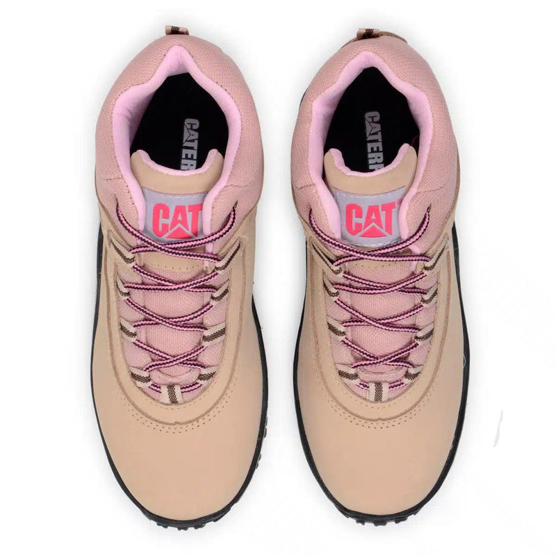 Bota Caterpillar Adventure Feminino Rosa Nude