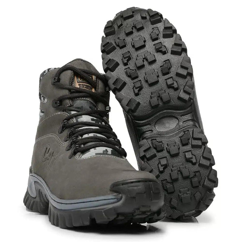Bota Caterpillar 2067 Cinza Camuflado S01