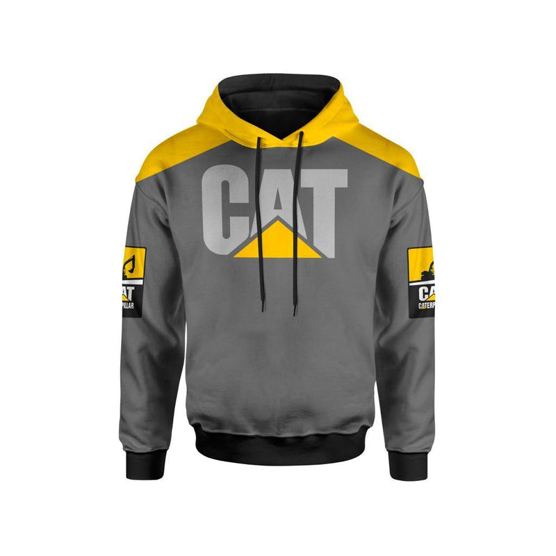 Blusa Moletom 3d Full Caterpillar Cat Cores Lançamento