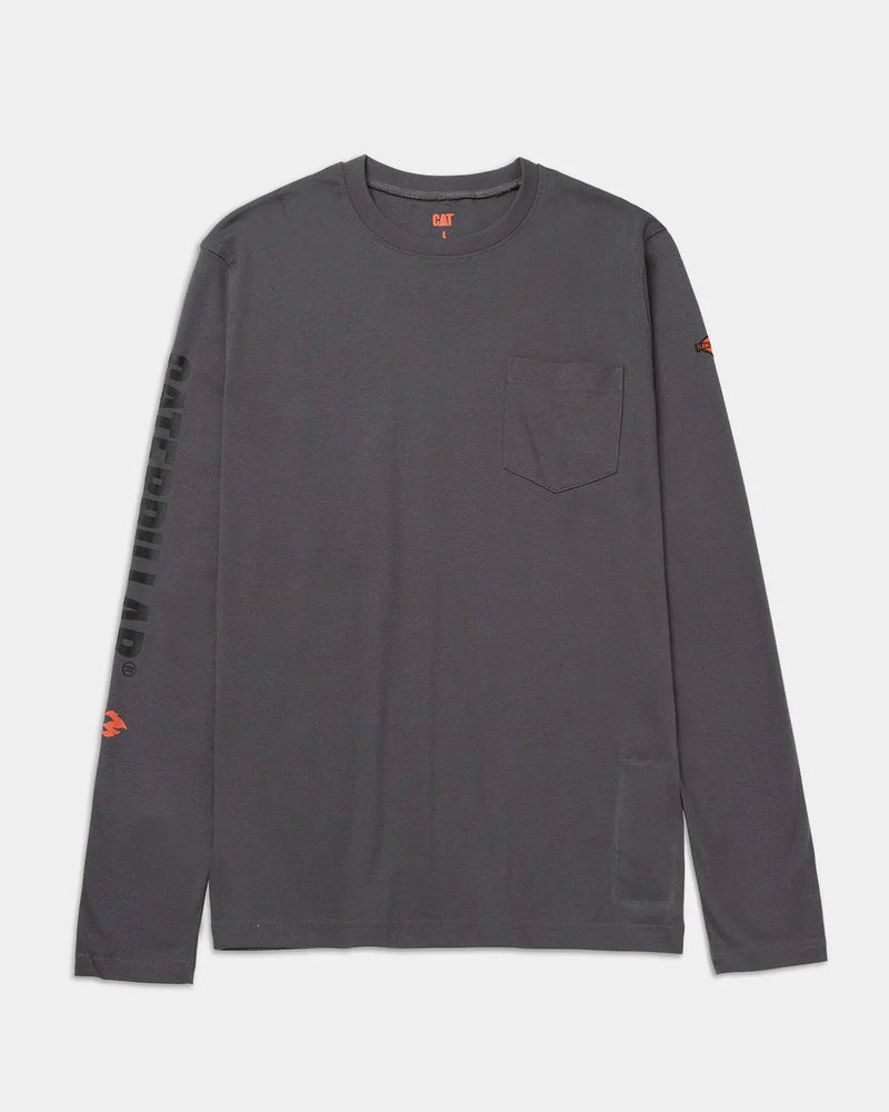 CAMISETA DE MANGA LONGA RESISTENTE A CHAMAS MASCULINAS
