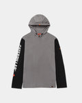 CAMISETA HOOODIE MASCULINA LEVE BANNER DE MANGA LONGA