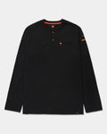 CAMISA HENLEY MASCULINA FR LEVE DE MANGA LONGA