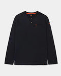 CAMISA HENLEY MASCULINA FR LEVE DE MANGA LONGA