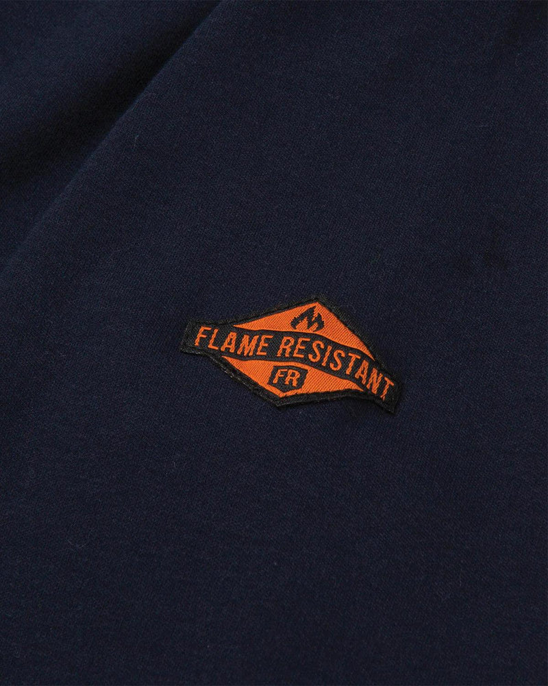 CAMISETA DE MANGA LONGA COM BOLSO E LOGO FR PARA HOMEM
