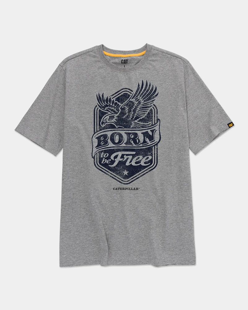 CAMISETA GRÁFICA MASCULINA BORN FREE