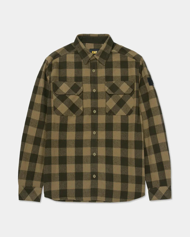CAMISA QUADRICULADA PESADA EM XADREZ MASCULINA
