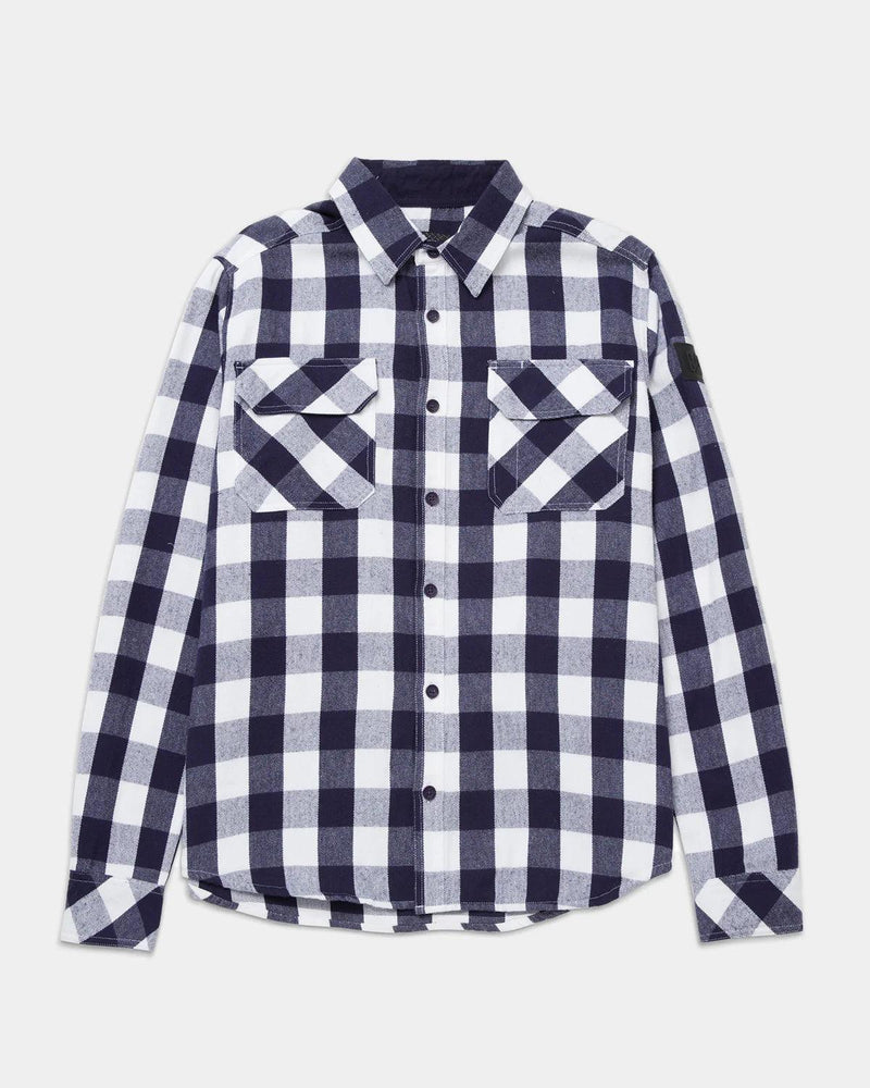 CAMISA QUADRICULADA PESADA EM XADREZ MASCULINA
