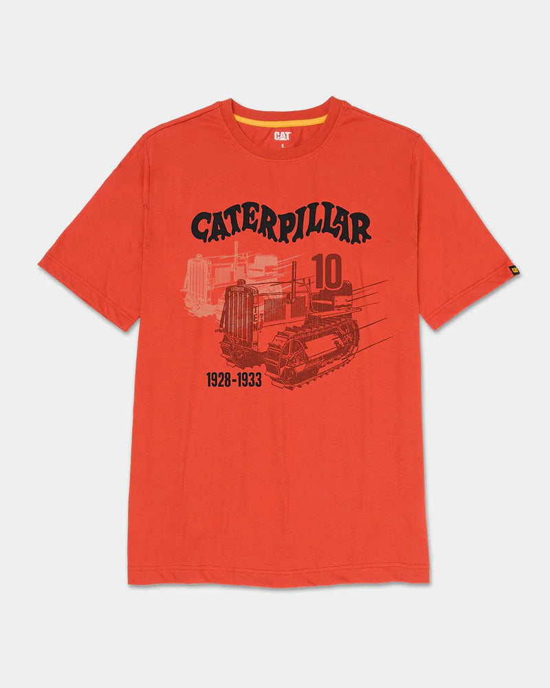 CAMISETA GRÁFICA CAT 10 MASCULINA