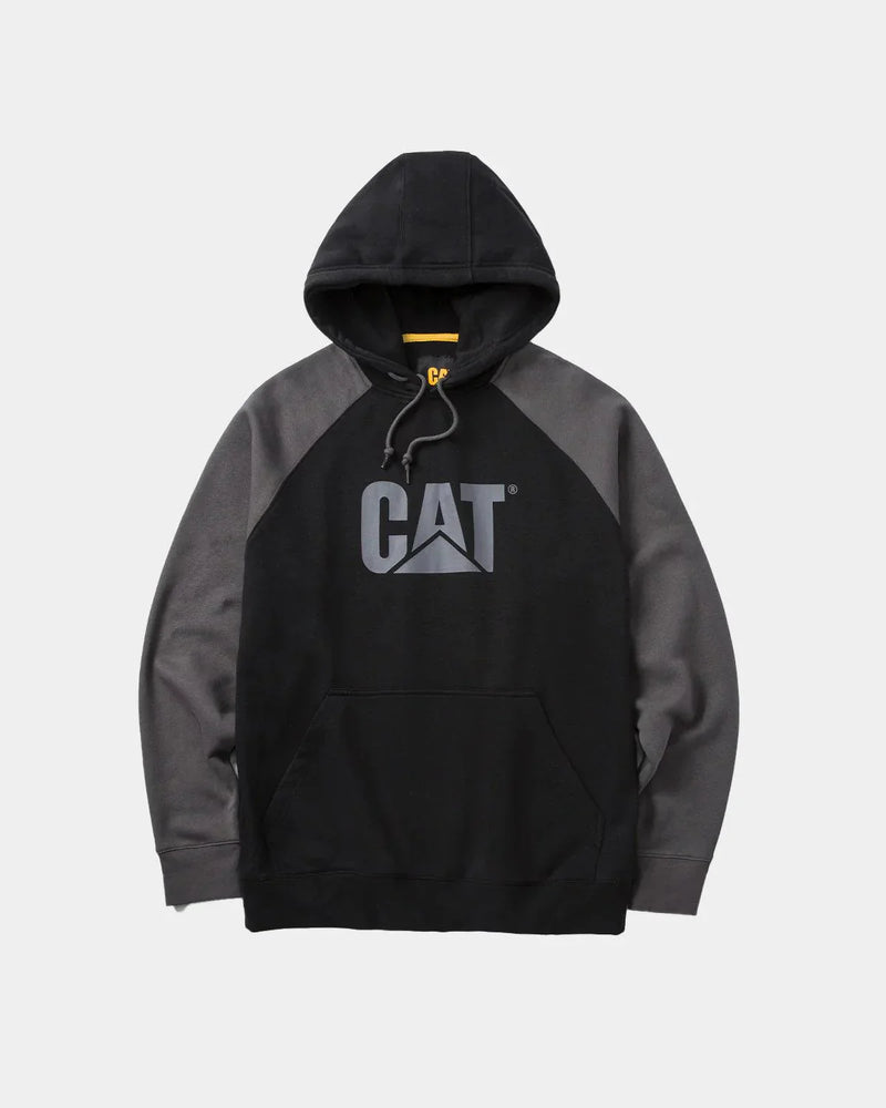 MOLETOM RAGLAN COM CAPUZ MASCULINO EM CORBLOCK