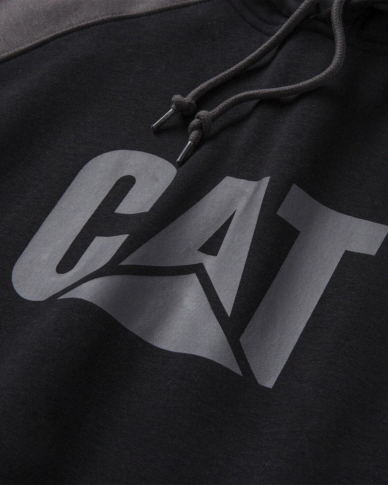 MOLETOM RAGLAN COM CAPUZ MASCULINO EM CORBLOCK