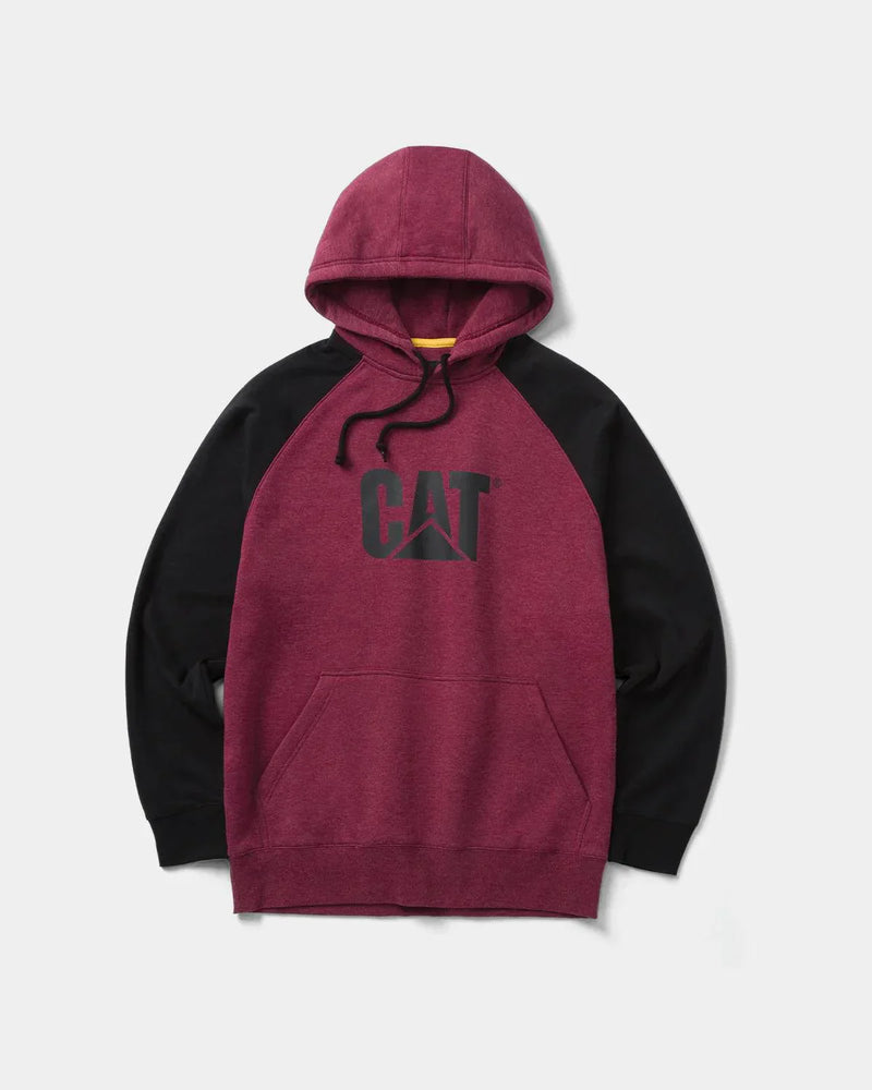 MOLETOM RAGLAN COM CAPUZ MASCULINO EM CORBLOCK
