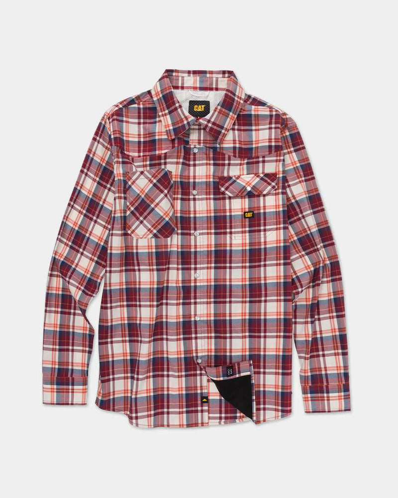 CAMISA WESTERN MASCULINA LEVE DE MANGA LONGA