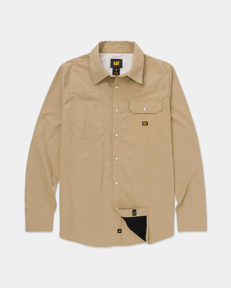 CAMISA WESTERN MASCULINA LEVE DE MANGA LONGA
