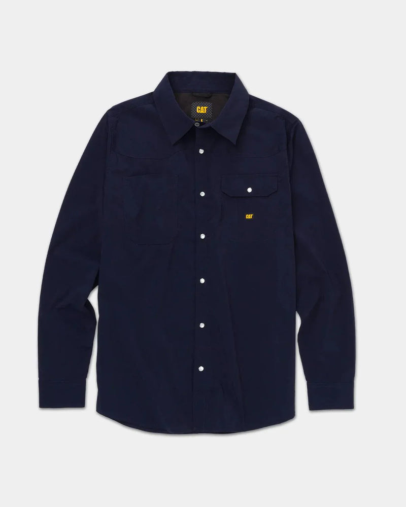 CAMISA WESTERN MASCULINA LEVE DE MANGA LONGA