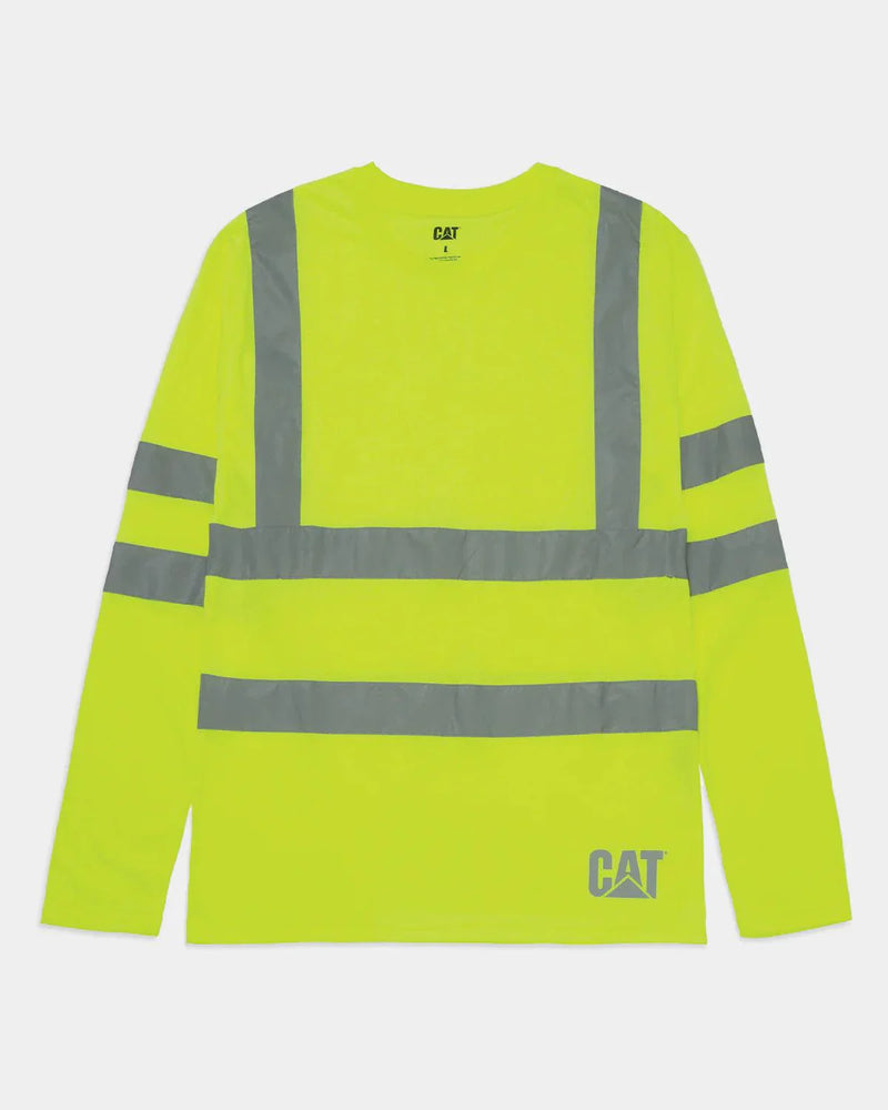 CAMISETA MASCULINA DE MANGA LONGA HI-VIS CLASSE III