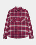 CAMISA DE TRABALHO MASCULINA DE MANCHAS XADREZ DE MANGA LONGA