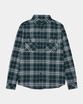 CAMISA DE TRABALHO MASCULINA DE MANCHAS XADREZ DE MANGA LONGA