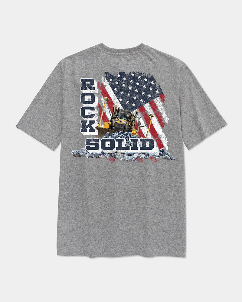CAMISETA GRÁFICA ROCK SOLID MASCULINA
