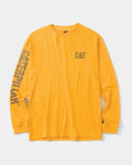CAMISETA MASCULINA DE MANGA LONGA COM LOGO TRADEMARK