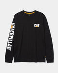 CAMISETA MASCULINA DE MANGA LONGA COM LOGO TRADEMARK