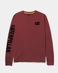 CAMISETA MASCULINA DE MANGA LONGA COM LOGO TRADEMARK