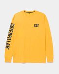 CAMISETA MASCULINA DE MANGA LONGA COM LOGO TRADEMARK