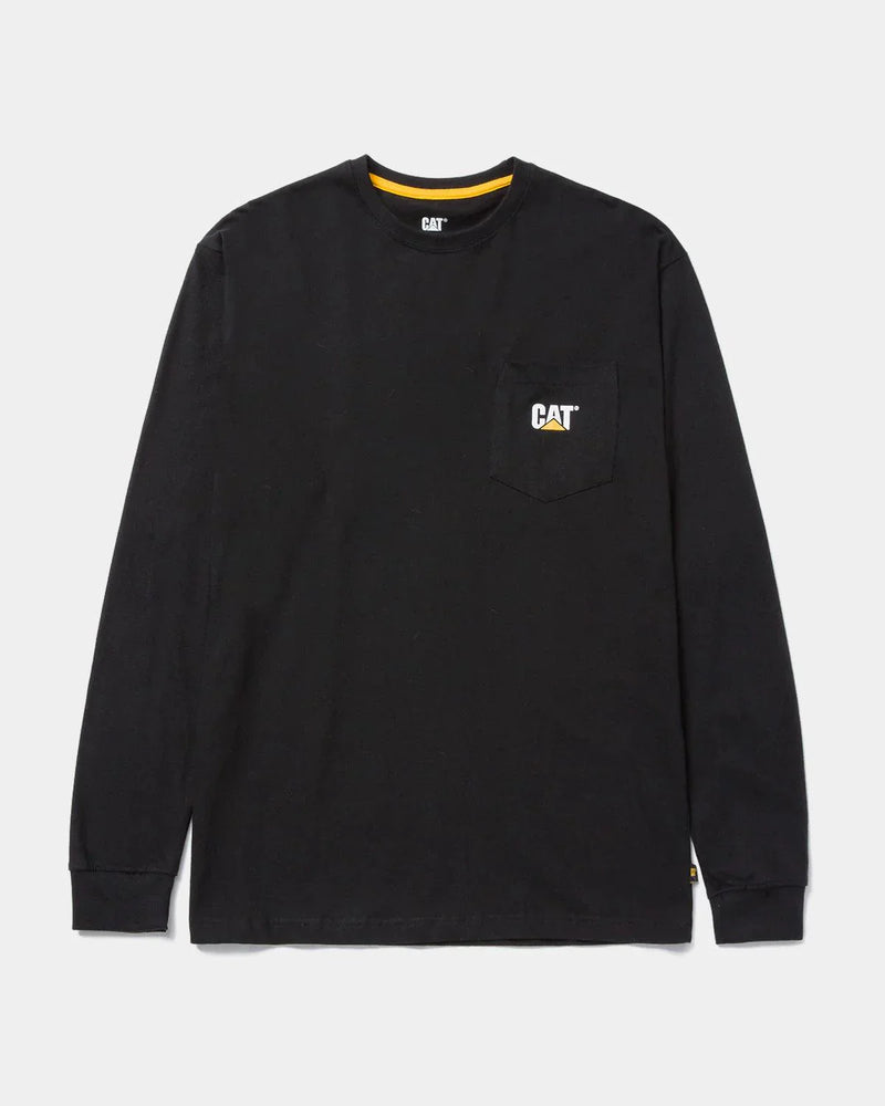 CAMISETA MASCULINA DE MANGA LONGA COM LOGOMARCA