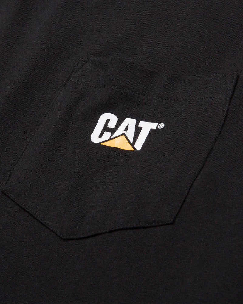 CAMISETA MASCULINA DE MANGA LONGA COM LOGOMARCA