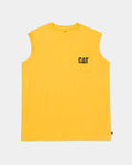 CAMISETA SEM MANGAS COM BOLSO MASCULINA