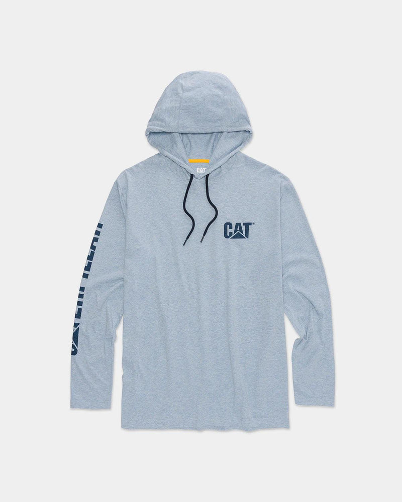 CAMISETA MASCULINA DE MANGA LONGA COM CAPUZ E PROTEÇÃO UPF