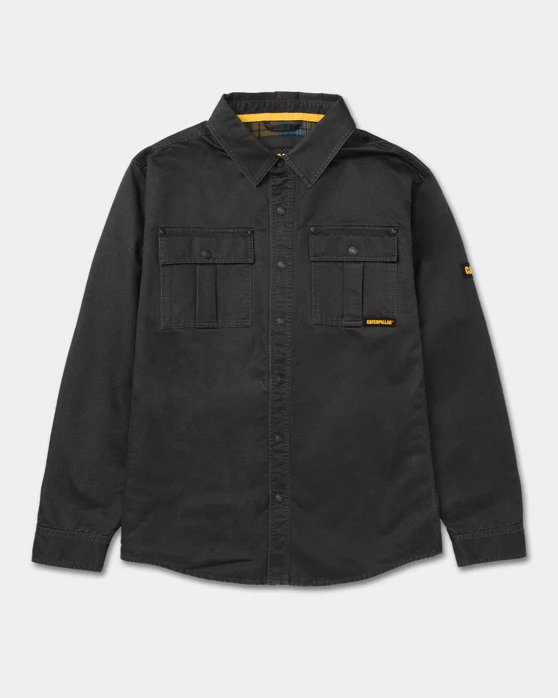 JAQUETA CAMISA DE ALGODÃO WAXED MASCULINA