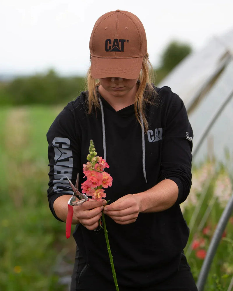 CAMISETA CAPUZ BANNER FEMININA COM PROTEÇÃO UV