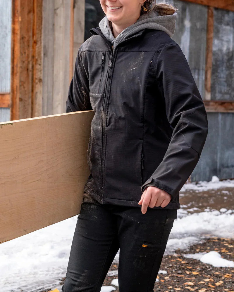 JAQUETA DE TRABALHO FEMININA EM POLAR GRID SOFTSHELL