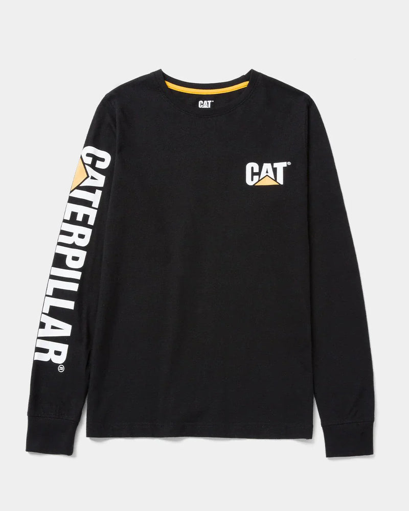 CAMISETA DE MANGA LONGA COM LOGO FEMININO