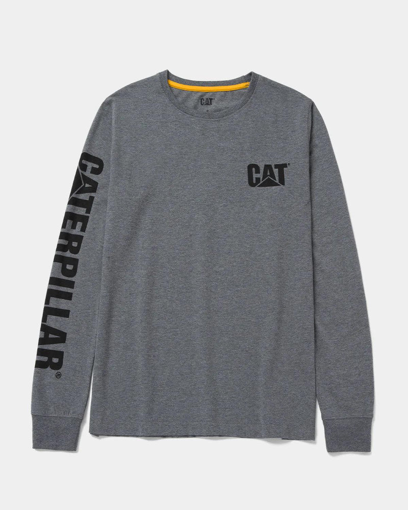 CAMISETA DE MANGA LONGA COM LOGO FEMININO