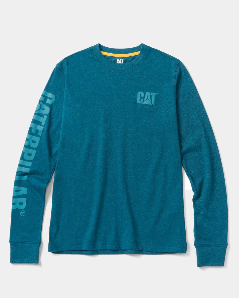 CAMISETA DE MANGA LONGA COM LOGO FEMININO