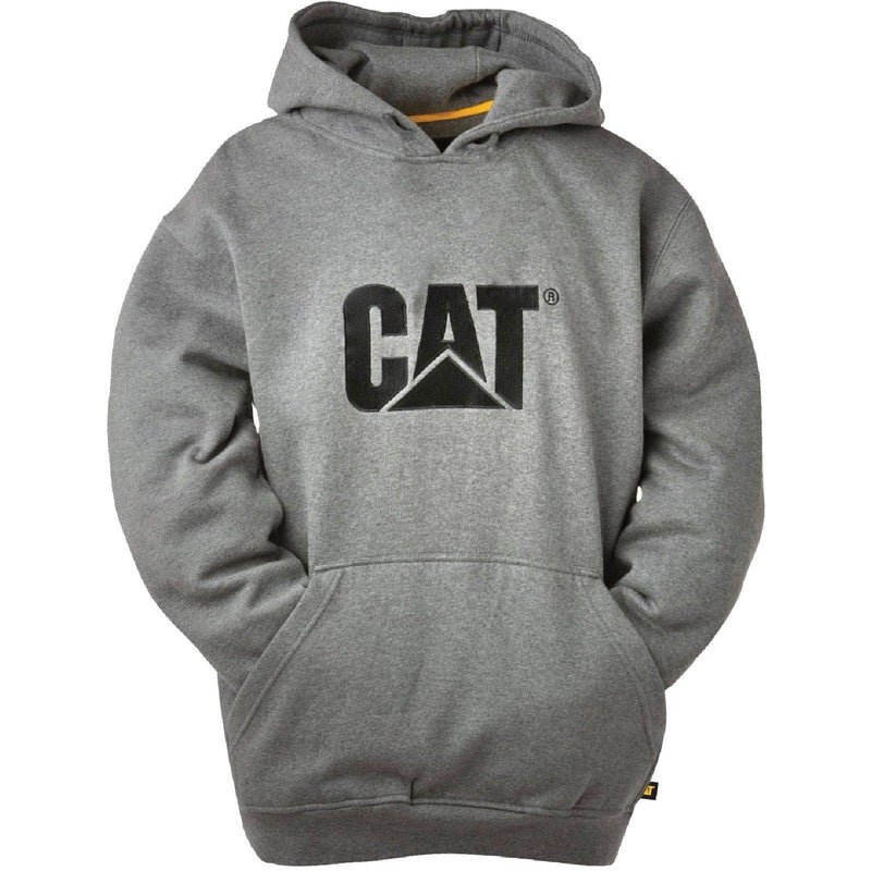 Moletom com Capuz Trademark Cinza Mescla