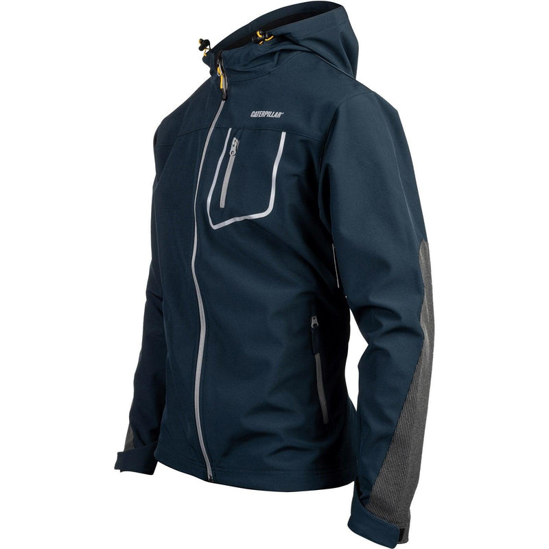 Jaqueta Soft Shell com Capuz Capstone - Marinho