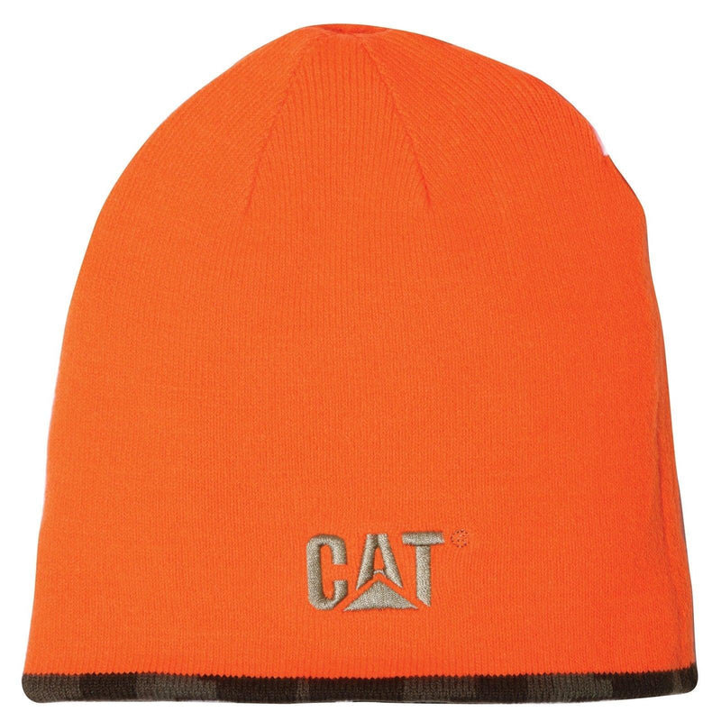 Boné Reversível com Logo Laranja Hi Vis
