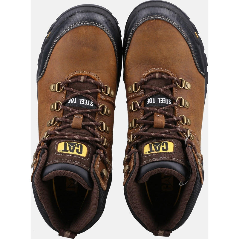 Bota de Segurança Framework ST S3 WR HRO SRA S3 Marrom Selado